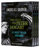 Andreas Gruber, Achim Buch - Drei Fälle für Peter Hogart, 6 Audio-CD, 6 MP3 (Hörbuch)
