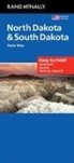 Rand Mcnally - Rand McNally Easy to Fold: North Dakota, South Dakota Laminated Map