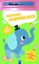 Magisches Zaubermalbuch - Grün (Elefant)