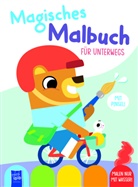 Magisches Malbuch für unterwegs - Cover Bär