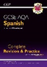 CGP Books, CGP Books - New GCSE Spanish AQA Complete Revision & Practice with CGP RevisionHub (for exams from 2026)