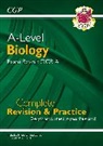 CGP Books, CGP Books - New A-Level Biology: OCR A Year 1 & 2 Complete Revision & Practice w/Online Ed (For exams from 2025)