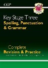 CGP Books, CGP Books - KS3 Spelling, Punctuation & Grammar Complete Revision & Practice (with Online Edition & Quizzes)