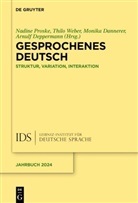 Monika Dannerer, Monika Dannerer u a, Arnulf Deppermann, Nadine Proske, Thilo Weber - Gesprochenes Deutsch