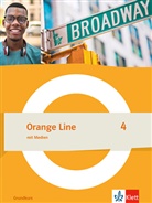 Orange Line 4 Grundkurs, m. 1 Beilage