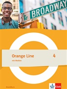 Orange Line 4 Grundkurs, m. 1 Beilage