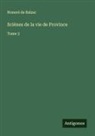 Honoré de Balzac - Sciènes de la vie de Province