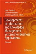 Solomiia Fedushko, Katarína Gubíniova, Peter Starchon, Peter Štarchoň - Developments in Information and Knowledge Management Systems for Business Applications