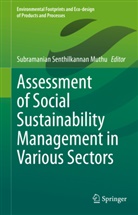 Subramanian Senthilkannan Muthu, Subramanian Senthilkannan Muthu - Assessment of Social Sustainability Management in Various Sectors