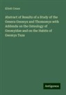 Elliott Coues - Abstract of Results of a Study of the Genera Geomys and Thomomys with Addenda on the Osteology of Geomyidae and on the Habits of Geomys Tuza