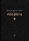 Reina Valera Revisada, Vida, Vida - RVR60, Biblia de estudio de la vida plena, Edición clásica, Piel fabricada, Negro, con Índice, Palabras de Jesús en rojo, Comfort Print