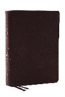 Thomas Nelson, Thomas Nelson - NET Bible, Full Notes Edition (NET, Brown Genuine Leather, Comfort Print)