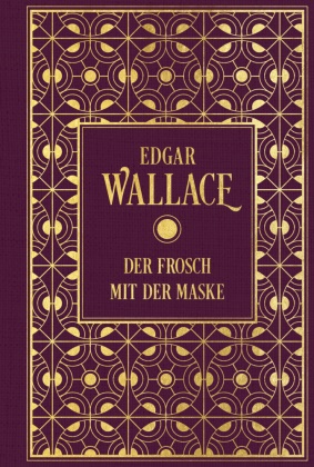 Edgar Wallace - Der Frosch mit der Maske - Leinen mit Goldprägung
