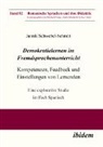 Jannik Schwebel-Schmitt, Michael Frings, Andre Klump, Svenja Thiele - Demokratielernen im Fremdsprachenunterricht: Kompetenzen, Feedback und Einstellungen von Lernenden