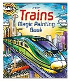 Sam Baer, Baer Sam, Tudor Andy - Trains Magic Painting Book