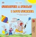 Shelley Admont, Kidkiddos Books, Danny Shmuilov - I Love Summer (Hungarian English Bilingual Children's Book)