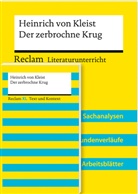 Barbara Häckl, Heinrich von Kleist, Heinrich von Kleist - Paket für Lehrkräfte »Heinrich von Kleist: Der zerbrochne Krug« (Textausgabe und Lehrerband). 2 Bände eingeschweißt