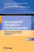 Efran Babaee Tirkolaee, Efran Babaee Tirkolaee et al, Janny Leung, A. Mirzazadeh, Zohreh Molamohamadi, Gerhard-Wilhelm Weber - Optimization and Data Science in Industrial Engineering