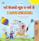 Shelley Admont, Kidkiddos Books, Danny Shmuilov - I Love Summer (Gujarati English Bilingual Children's Book)