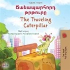 Kidkiddos Books, Rayne Coshav - The Traveling Caterpillar (Armenian English Bilingual Book for Kids)