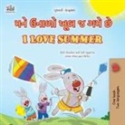 Shelley Admont, Kidkiddos Books, Danny Shmuilov - I Love Summer (Gujarati English Bilingual Children's Book)