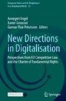 Annegret Engel, Xavier Groussot, Gunnar Thor Petursson, Gunnar Thor Petursson - New Directions in Digitalisation