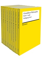 Robin Celikates, Wolfgang Detel, Stefan Gosepath, Matthias Lutz-Bachmann - Grundkurs Philosophie. Neun Bände eingeschweißt
