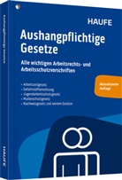 Aushangpflichtige Gesetze
