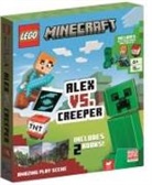 Buster Books, LEGO?, LEGO® - LEGO® Minecraft®: Alex vs. Creeper (with Alex minifigure, Creeper minibuild, LEGO pieces, 2 books and fold-out play scene)