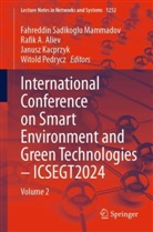 Rafik A Aliev, Rafik A. Aliev, Janusz Kacprzyk, Janusz Kacprzyk et al, Fahreddin Sadikoglu Mammadov, Witold Pedrycz - International Conference on Smart Environment and Green Technologies - ICSEGT2024