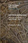 Roseen Giles, Roseen (Duke University) Giles - Lettera Amorosa