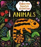 Rosie Dickins, Dickins Rosie, Klara Hawkins - Usborne Scratch Activities Animals