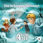 Sandra Binder, Die 4 vom See, Alexander Lombardi - Das verborgene Testament - Folge 6 (Audio book)