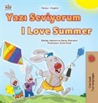 Shelley Admont, Kidkiddos Books, Danny Shmuilov - I Love Summer (Turkish English Bilingual Children's Book)