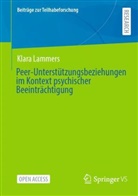 Klara Lammers - Peer-Unterstützungsbeziehungen im Kontext psychischer Beeinträchtigung