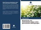 Pooja Kaintura - Bewertung von Antirrhinum majus unter geschützten Bedingungen