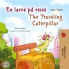 Kidkiddos Books, Rayne Coshav - The Traveling Caterpillar (Norwegian English Bilingual Book for Kids)