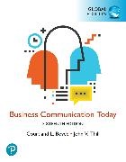 Courtland Bovee, Courtland L. Bovee, John V. Thill - Business Communication Today, Global Edition