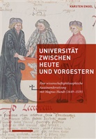 Karsten Engel - Universität zwischen heute und vorgestern