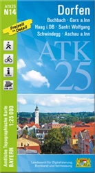 Landesamt für Digitalisierung Breitband un, Breitband und Vermessung Landesamt für Digitalisierung - ATK25-N14 Dorfen (Amtliche Topographische Karte 1:25000)