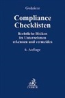 Tim Ahrens, Cornelia Godzierz, Christian M Beuck u a - Compliance Checklisten