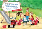 Silke Bicker, Katharina Reichert-Scarborough - Notfall, Erste Hilfe, Rettungsdienst. Von den Aufgaben der Ersthelfer und was Kinder tun können. Kamishibai Bildkartenset