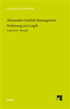 Alexander Gottlieb Baumgarten, Alexander Aichele - Vorlesung zur Logik