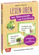 Helga Fell, Petra Lefin - Lesen üben mit Bilderrätseln zum Froschkönig. 34 Bildkarten zur Leseförderung