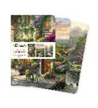 Flame Tree Publishing - Thomas Kinkade Set of 3 Mini Notebooks