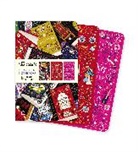 Flame Tree Publishing - Book Lovers By Jenny Zemanek Set of 3 Mini Notebooks