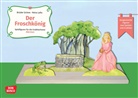 Brüder Grimm, Jacob Grimm, Wilhelm Grimm, Petra Lefin - Der Froschkönig. Erzählschienen-Figurenset, m. 1 Beilage