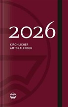 Jörg Neijenhuis - Kirchlicher Amtskalender 2026 - rot