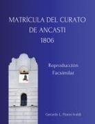Gerardo Luciano Flores Ivaldi - Matrícula del Curato de Ancasti 1806
