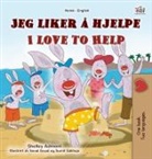 Shelley Admont, Kidkiddos Books - I Love to Help (Norwegian English Bilingual Children's Book)